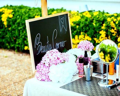 Beauty corner: Pon un atelier de maquillaje en tu boda