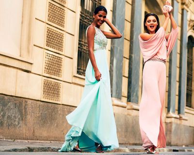 Algunos de nuestros estilismos favoritos para una boda de noche