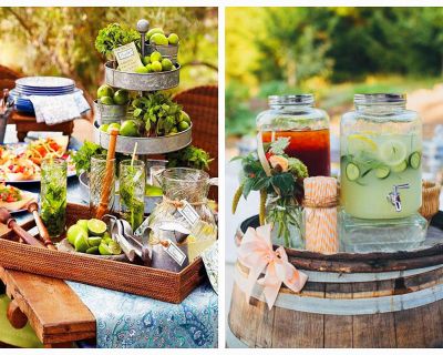 Barra de Bebidas y Cócteles para Bodas