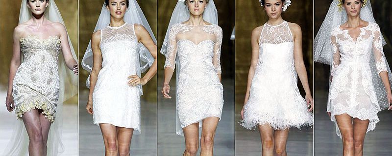 Vestidos de novia para una boda civil