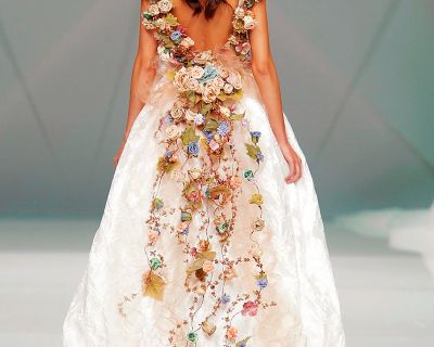 Vestidos de novia con estampados