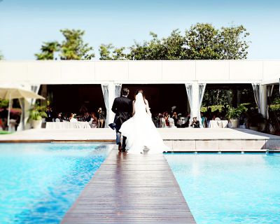 Bodas en piscina