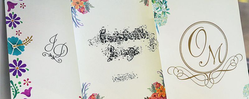Invitaciones de moda para anunciar tu boda