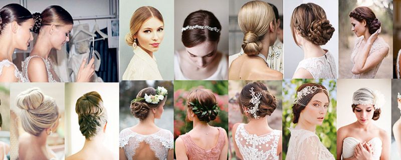 Recogido fácil par una novia: el moño