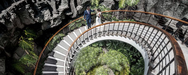 El “Sí quiero” entre naturaleza y arte