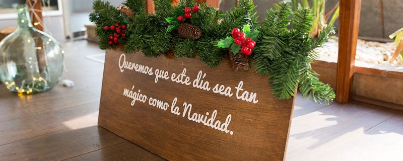Una boda en Navidad